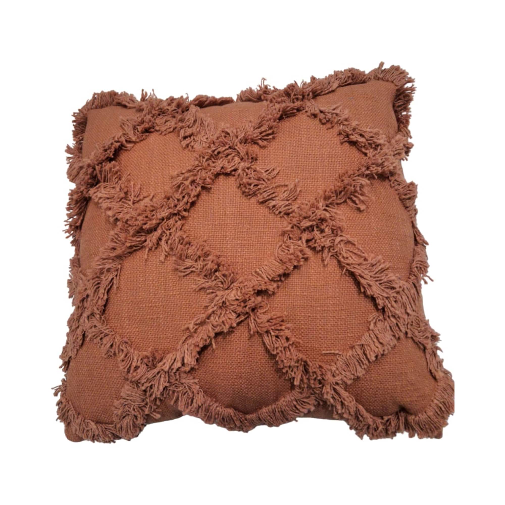 18" Boho Fringe Throw Pillow by Ashland